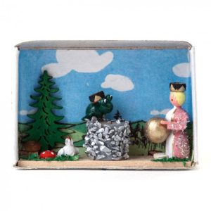 Zündholzschachtel – Froschkönig