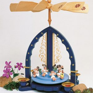 Pyramide Engelkonzert, blau