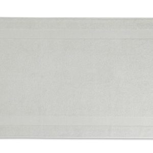 Rhomtuft Badteppich COMTESSE eckig 60 x 100 cm Farbe: perlgrau